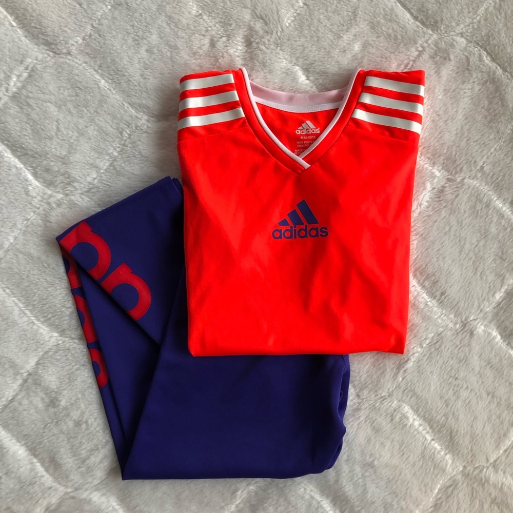 Adidas Legging and Top Set